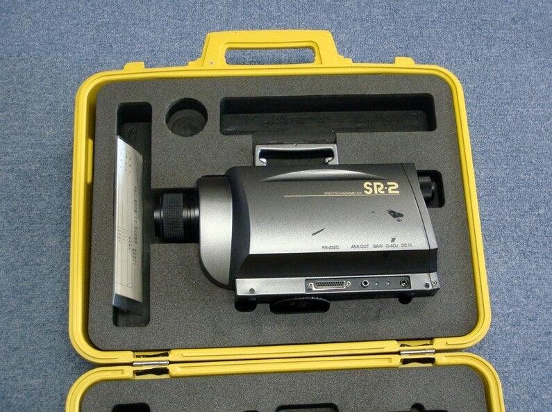 TOPCON SR-2 High-Precision Spectroradiometer for Light Measurement - ZYYKZ Test Equipment