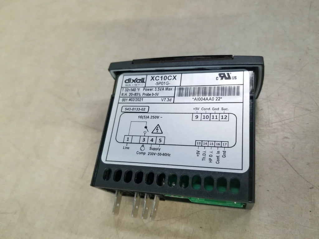 Dixell XC10CX 5P01G Digital Temperature Controller by Emerson - ZYYKZ Test Equipment