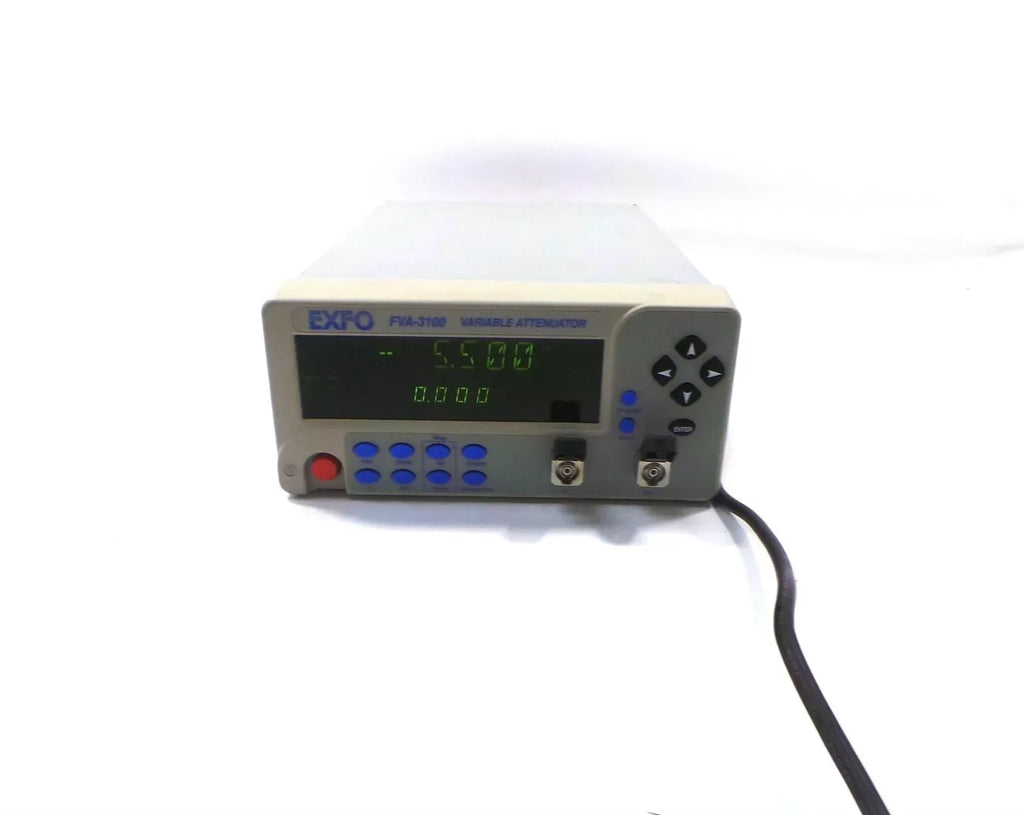EXFO FVA-3100 High Precision Variable Optical Attenuator - ZYYKZ Test Equipment