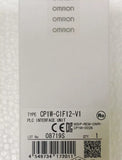 Omron CP1W-CIF12-V1 PLC Interface Unit for CP1 Series Controllers