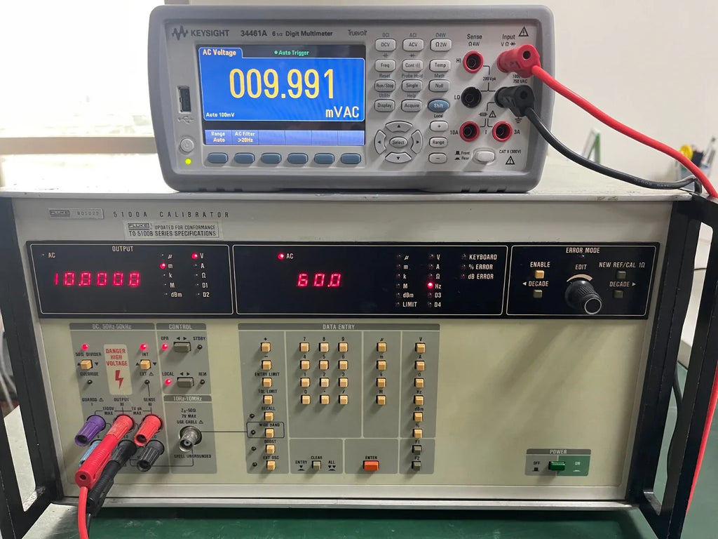 Fluke 5100A Electrical Calibrator with 5100B Series Front Panel Upgrade - ZYYKZ Test Equipment