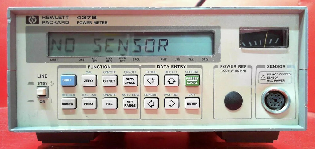 Agilent 437B-003 RF Power Meter Module - ZYYKZ Test Equipment