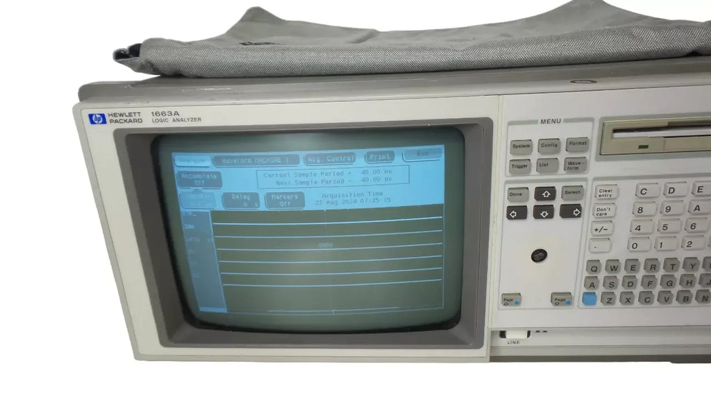 HP 1663A Logic Analyzer - Hewlett Packard High-Speed Digital Test Instrument - ZYYKZ Test Equipment