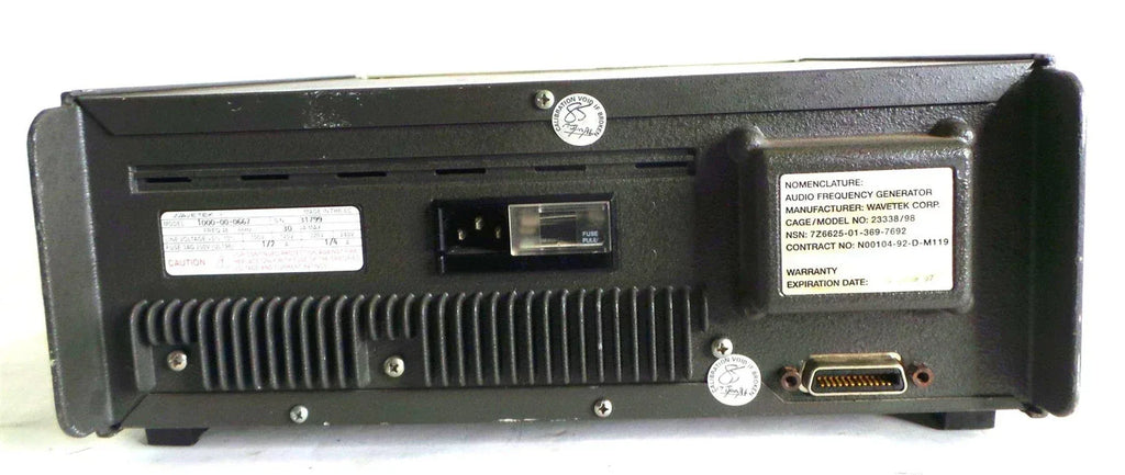 Wavetek Model 98 1 MHz Synthesized RF Power Oscillator - ZYYKZ Test Equipment