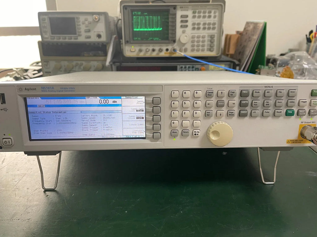 Agilent N5181A MXG High-Performance Analog Signal Generator 100kHz-3GHz - ZYYKZ Test Equipment