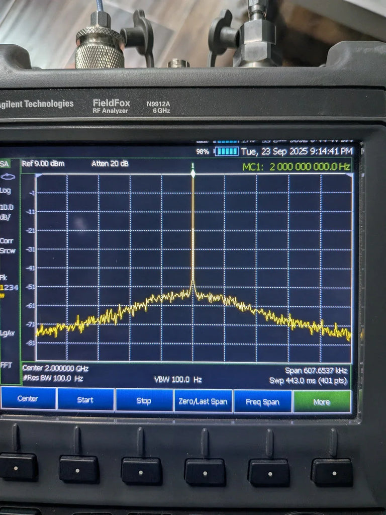 Keysight FieldFox N9912A Spectrum Network Analyzer – Calibrated with Max Options - ZYYKZ Test Equipment