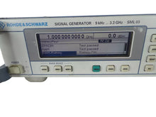 Load image into Gallery viewer, Rohde &amp; Schwarz SML03 RF Signal Generator 9 kHz to 3.3 GHz - ZYYKZ Test Equipment
