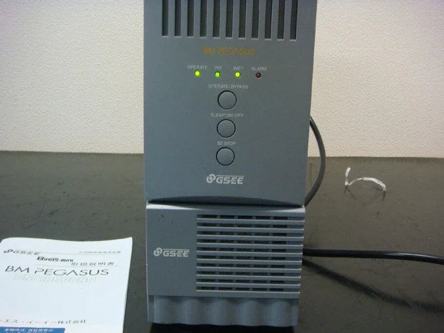 GS YUASA BM1000-10FNG Uninterruptible Power Supply (UPS) 1000VA - ZYYKZ Test Equipment