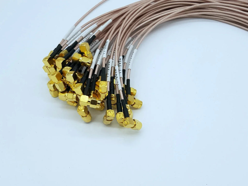 RF Cable SMA Male to MCX Male RG213 Coaxial Connector 280mm - ZYYKZ Test Equipment
