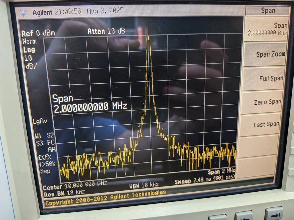 Anritsu Wiltron 68369A/NV Calibrated Signal Generator Sweep 10MHz-40GHz - ZYYKZ Test Equipment