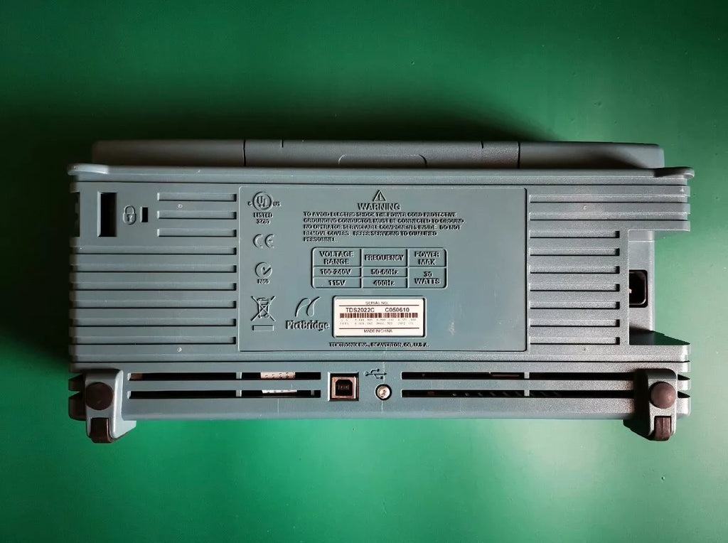 Tektronix TDS2022C Digital Oscilloscope - 200 MHz, 2 Channels, 2GS/s - Used