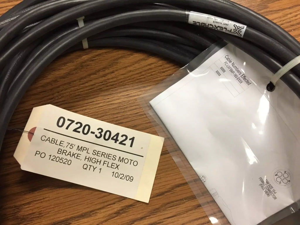 Flexible Cable FC-UXFBMP-18S-E075, 75 ft for MPL Series Motor - ZYYKZ Test Equipment