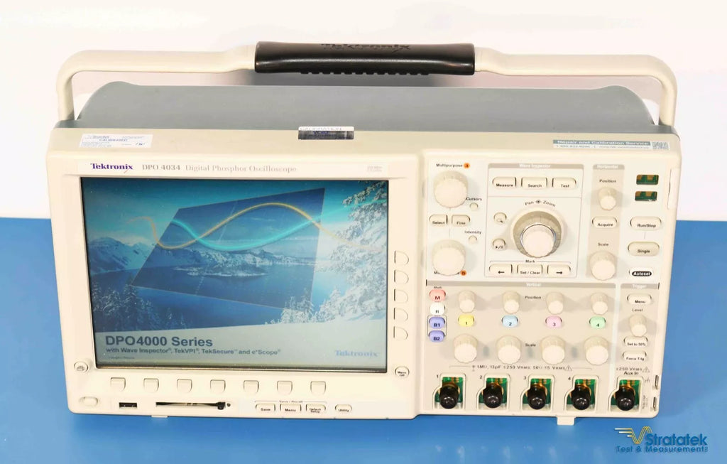 Tektronix DPO 4034 Digital Phosphor Oscilloscope - 350MHz, 4 Channels, 2.5GS/s