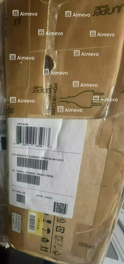 Juniper QFX5100-48T-AFO Ethernet Core Switch 48-Port 10G & 6-Port 40G - ZYYKZ Test Equipment