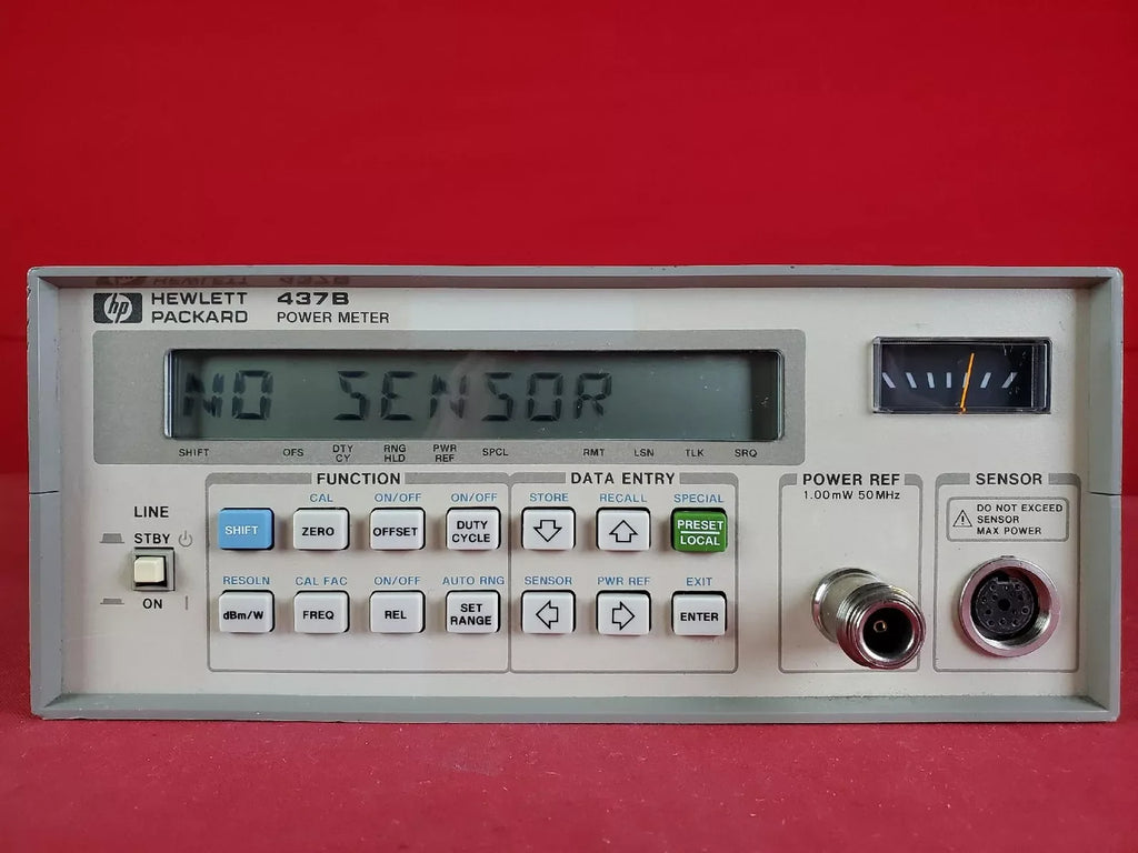 HP 437B RF Power Meter - ZYYKZ Test Equipment