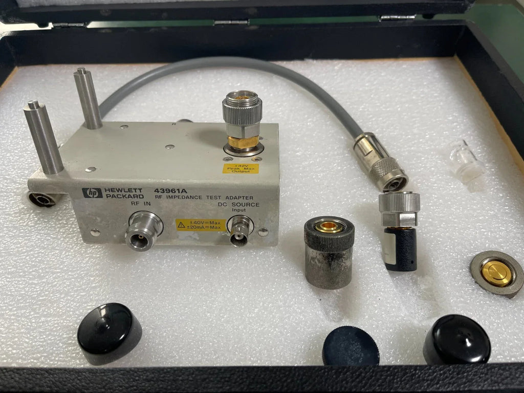 Agilent 43961A Precision Impedance Test Kit for Network Analyzers - ZYYKZ Test Equipment