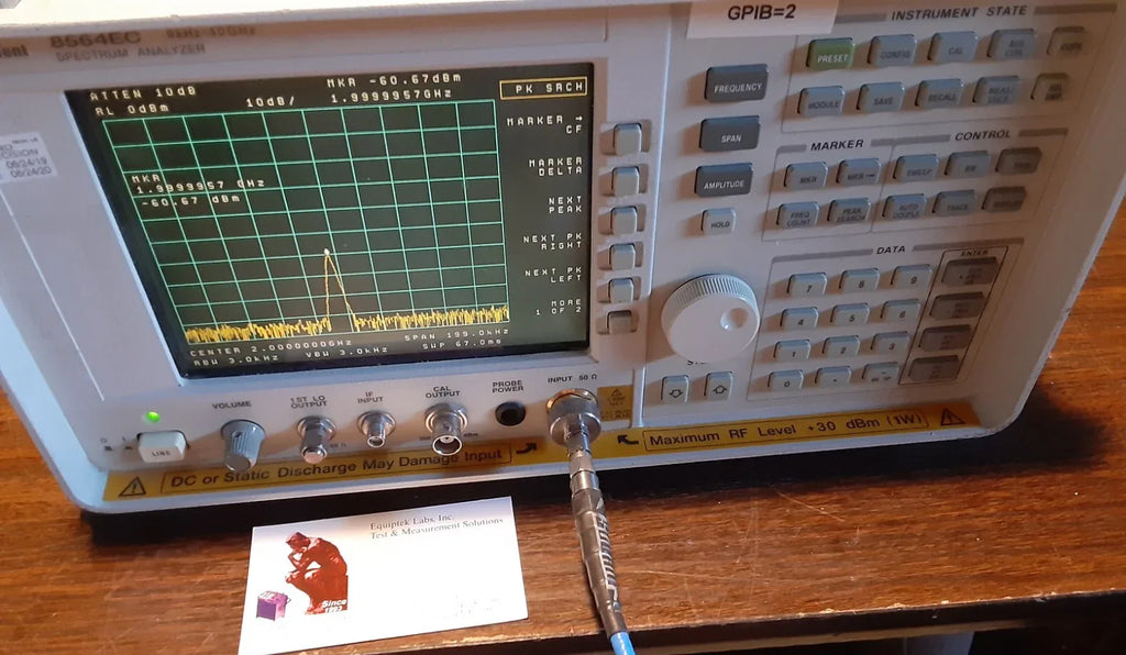 Agilent 8564EC 40 GHz Spectrum Analyzer Module - ZYYKZ Test Equipment
