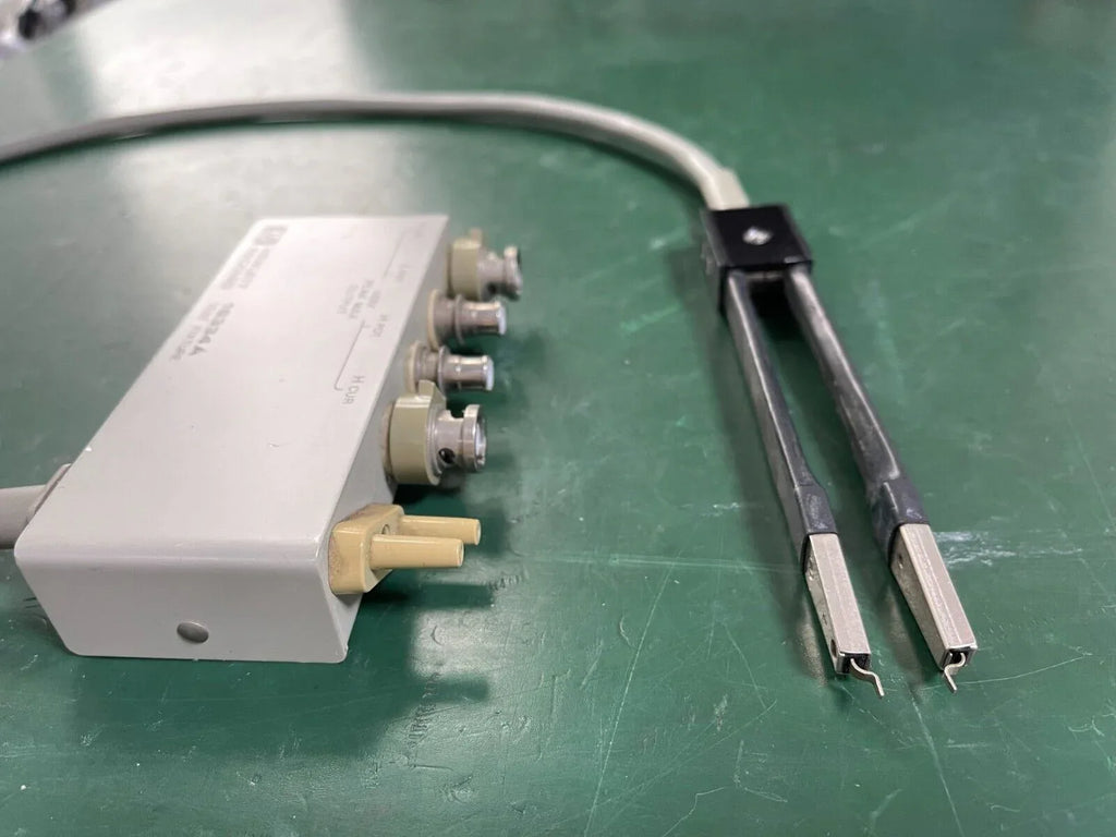 HP Agilent 16334A Bridge Test Fixture for Impedance Analyzer & LCR Components - ZYYKZ Test Equipment