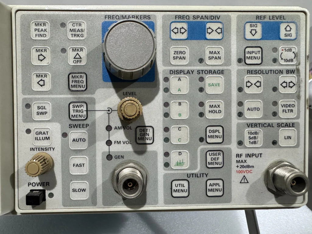2710 Portable Spectrum Analyzer with 9 kHz to 3 GHz Frequency Range - ZYYKZ Test Equipment