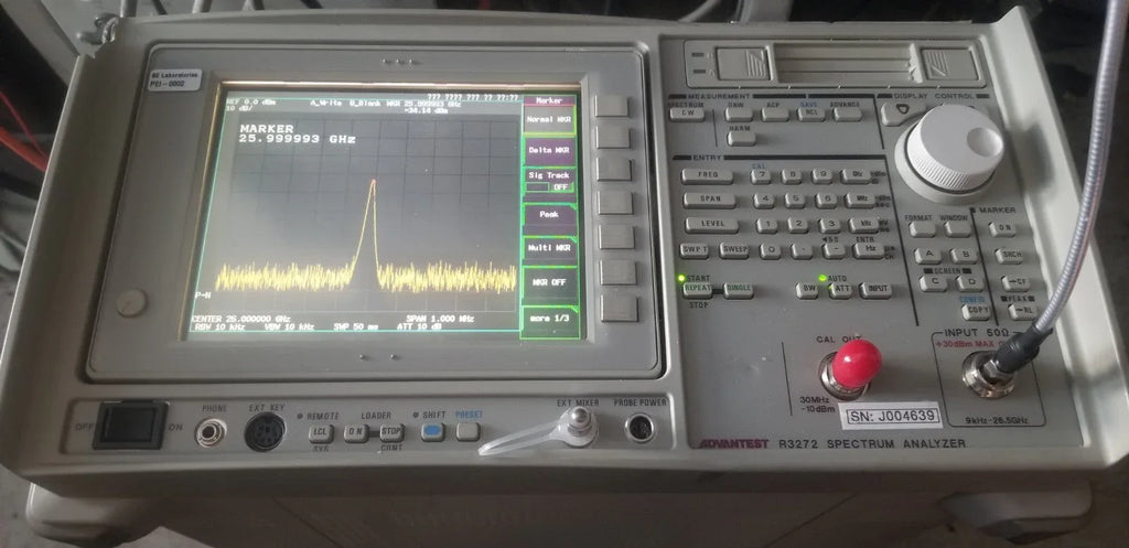 Advantest R3272 26.5 GHz High-Performance Spectrum Analyzer - ZYYKZ Test Equipment