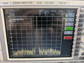 Rohde & Schwarz FSIQ26 Spectrum Analyzer 20 Hz–26.5 GHz with IQ External Mixers - ZYYKZ Test Equipment