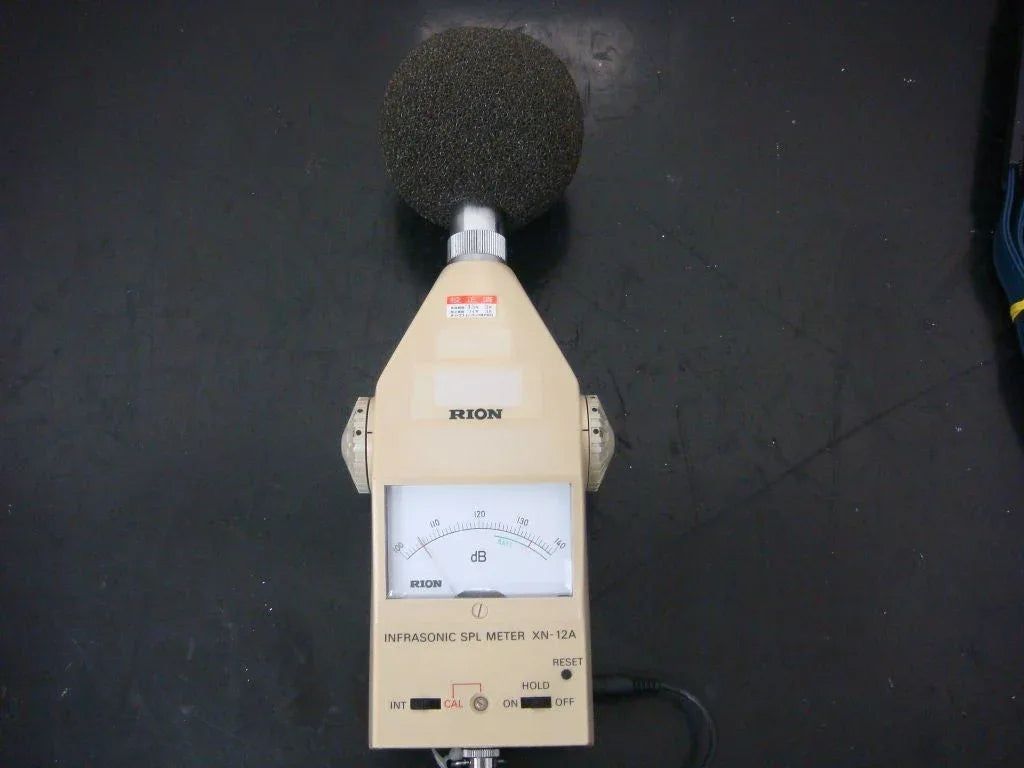 Rion XN-12A Infrasonic Sound Pressure Level Meter with High Sensitivity - ZYYKZ Test Equipment