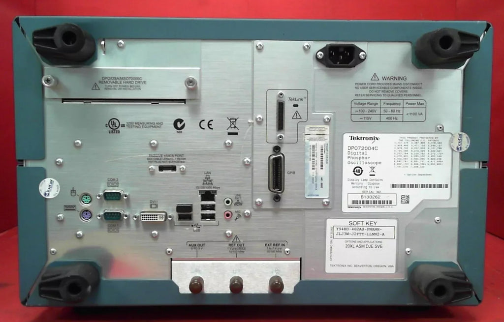 Tektronix DPO72004C 20 GHz Digital Phosphor Oscilloscope MSO72004C - ZYYKZ Test Equipment