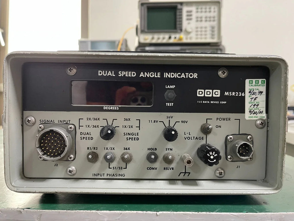 DDC MSR236 High-Precision Angle Position Indicator - ZYYKZ Test Equipment