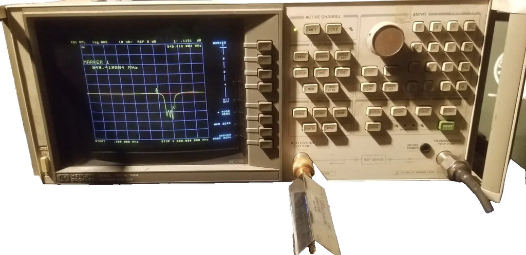 HP 8752A Vector Network Analyzer 3 GHz, 2-Port Precision RF Test Instrument - ZYYKZ Test Equipment