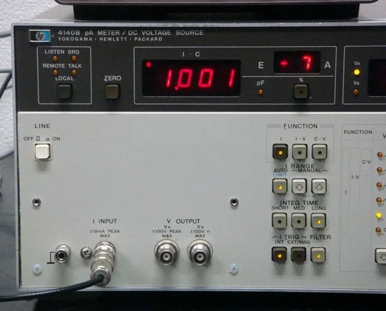 HP 4140B Precision DC Voltage Source and Current Meter - ZYYKZ Test Equipment