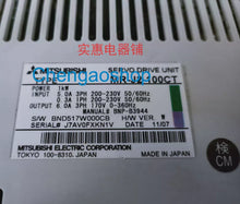 Load image into Gallery viewer, Mitsubishi MR-J2-100CT Servo Drive - High-Performance Motion Control