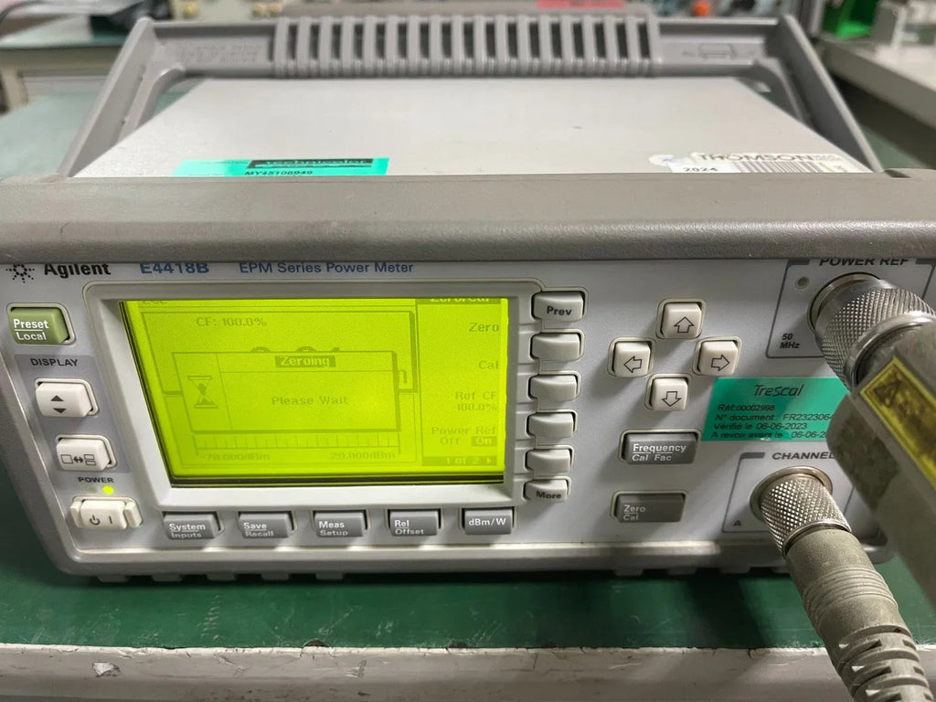 Agilent E4418B EPM Series Single-Channel RF Power Meter - ZYYKZ Test Equipment