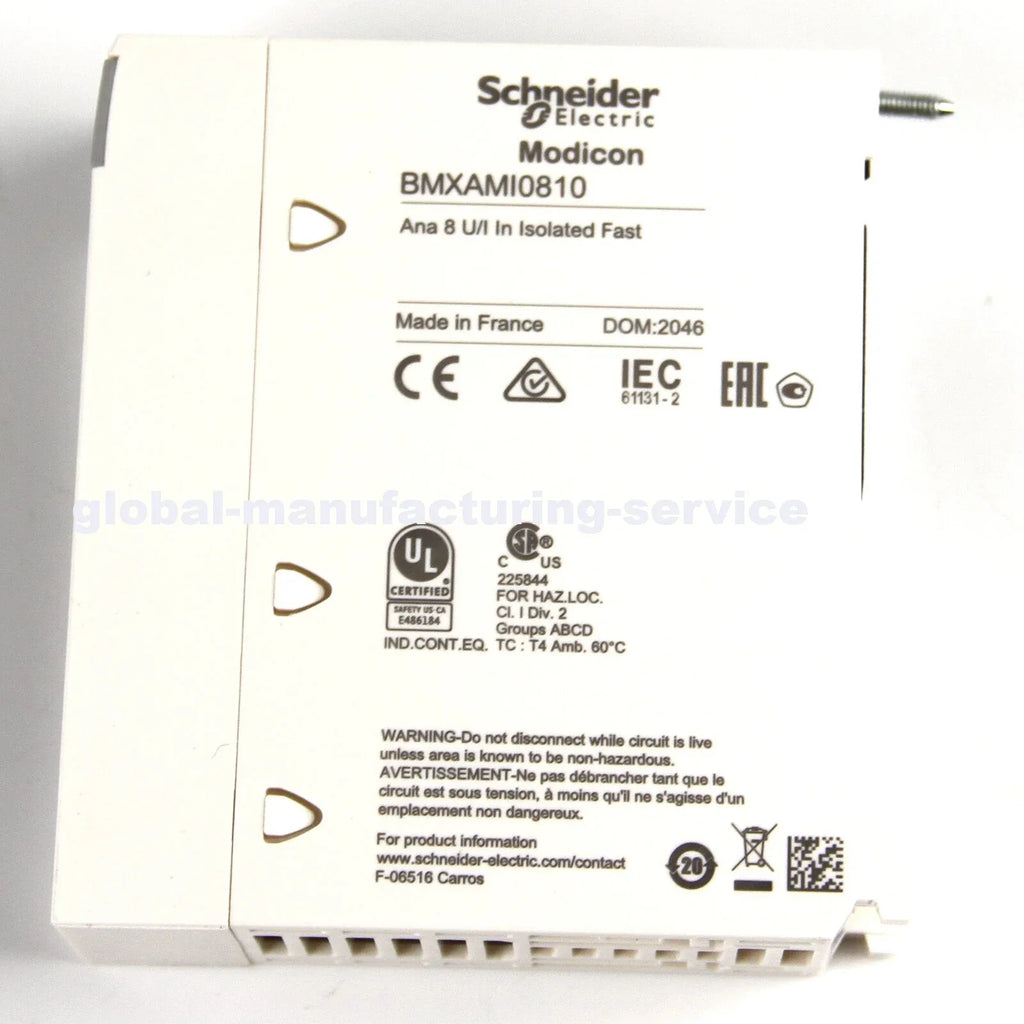Schneider BMXAMI0810 Analog Input Module for PLC Systems - ZYYKZ Test Equipment