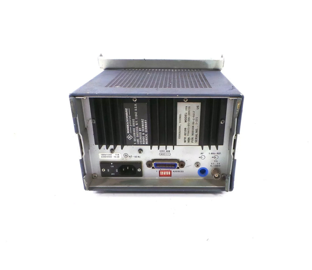 Rohde & Schwarz POLARAD Signal Generator 1 Hz to 1.3 MHz - ZYYKZ Test Equipment