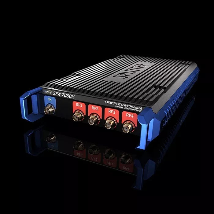 Aaronia SPECTRAN V6 SP4A-7060X Active 4-Way Splitter 700MHz-6GHz