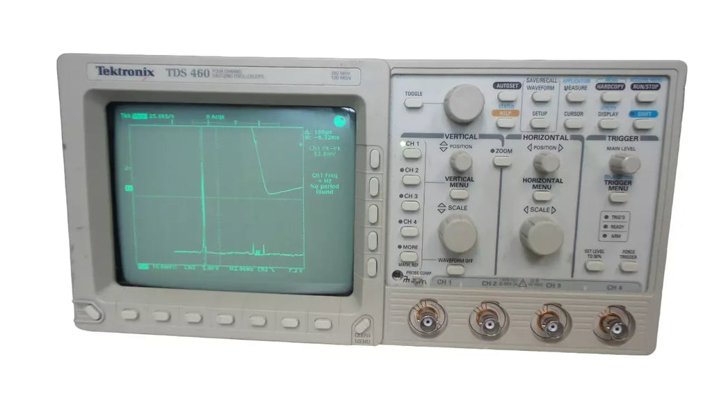 Tektronix TDS460 4-Channel 200 MHz Digitizing Oscilloscope - ZYYKZ Test Equipment