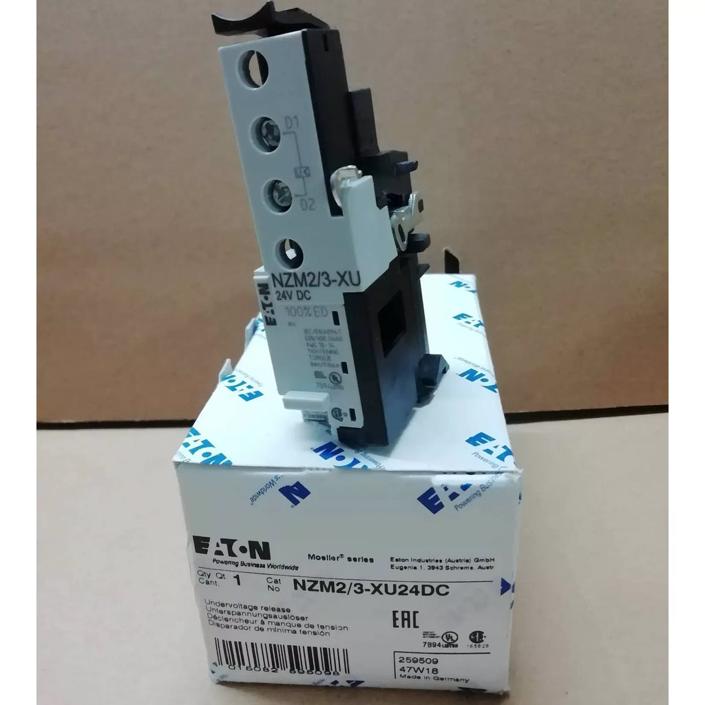 Eaton Moeller NZM2/3-XU24DC Undervoltage Release Module - ZYYKZ Test Equipment