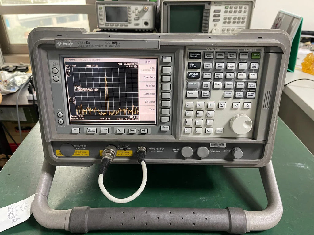 Agilent ESA E4405B Spectrum Analyzer, 9kHz - 13.2GHz Frequency Range - ZYYKZ Test Equipment