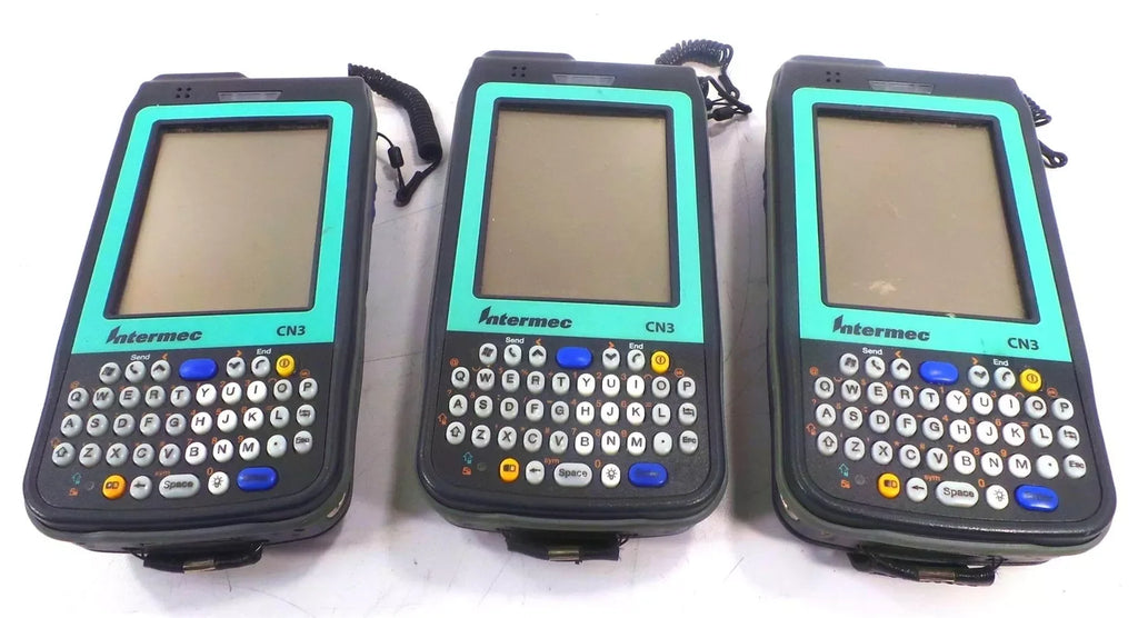 Intermec CN3NI Mobile Barcode Scanner - Lot of 3 Units - ZYYKZ Test Equipment
