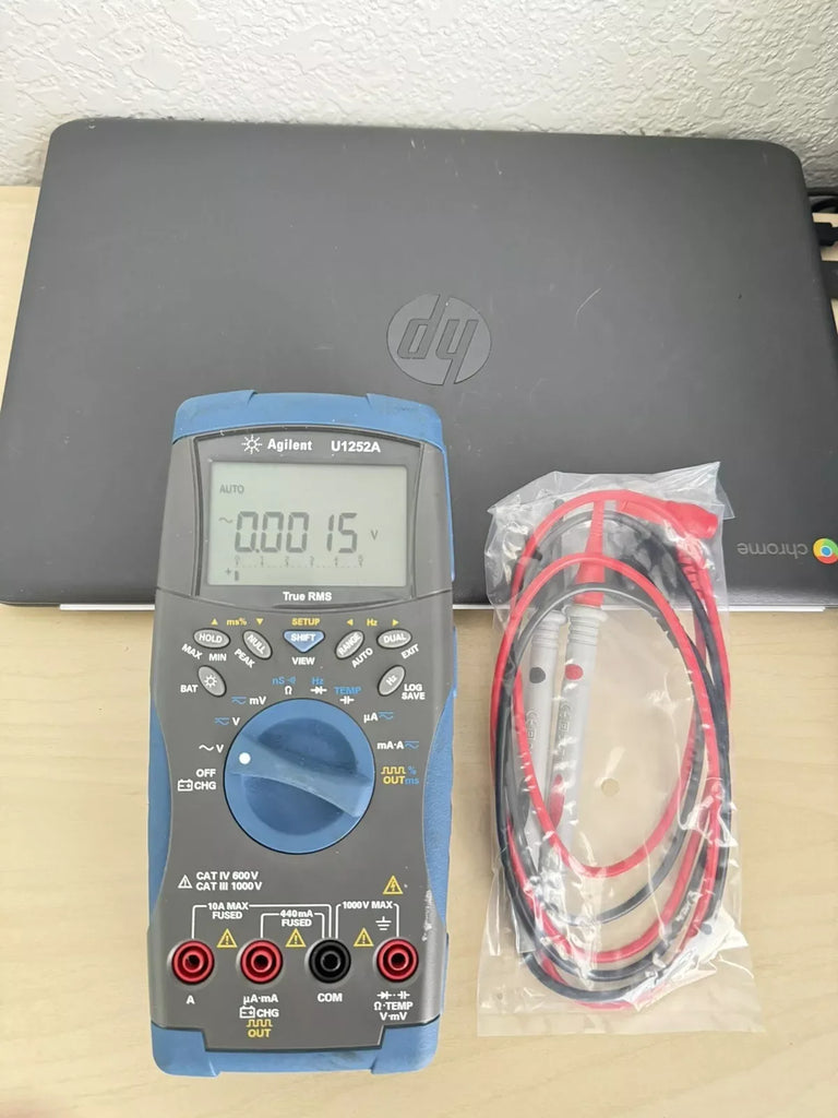 Agilent U1252A True RMS Digital Multimeter with Test Leads - ZYYKZ Test Equipment