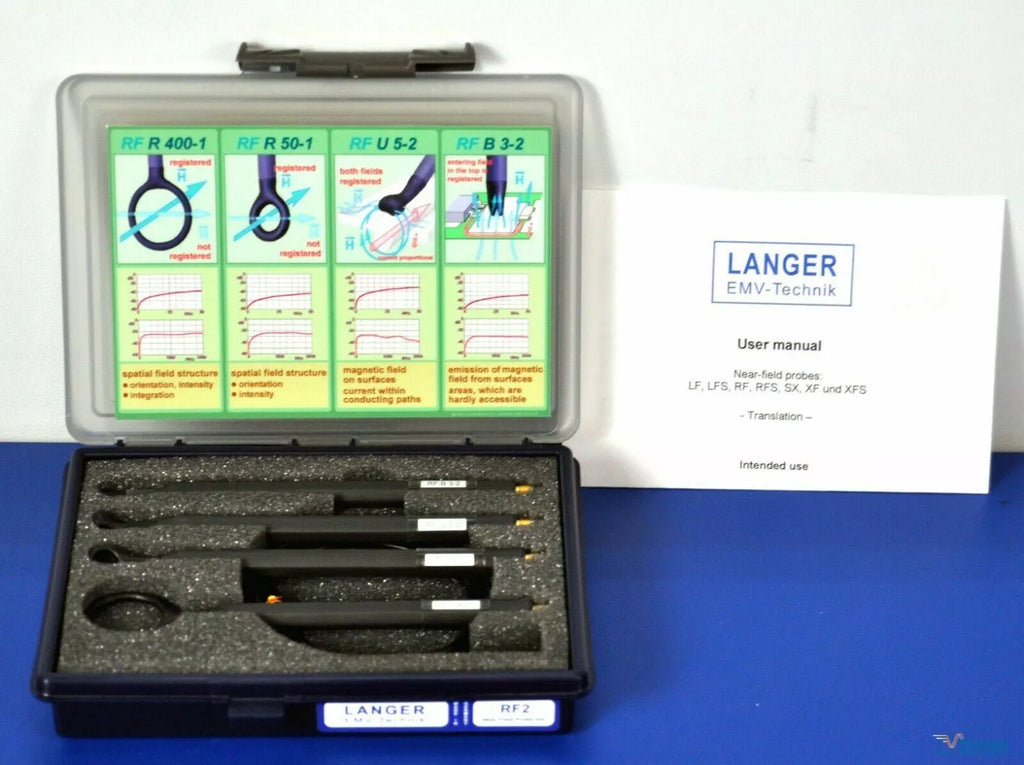 Langer EMV RF2 Set Near-Field Probes for EMC Testing (30 MHz - 3 GHz)