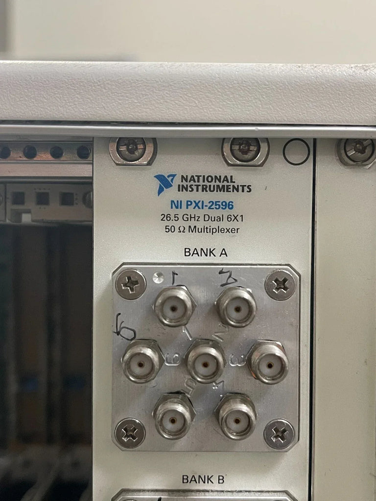 National Instruments PXI-2596 26.5GHz Dual 6X1 Multiplexer with PXI-1033 Chassis - ZYYKZ Test Equipment