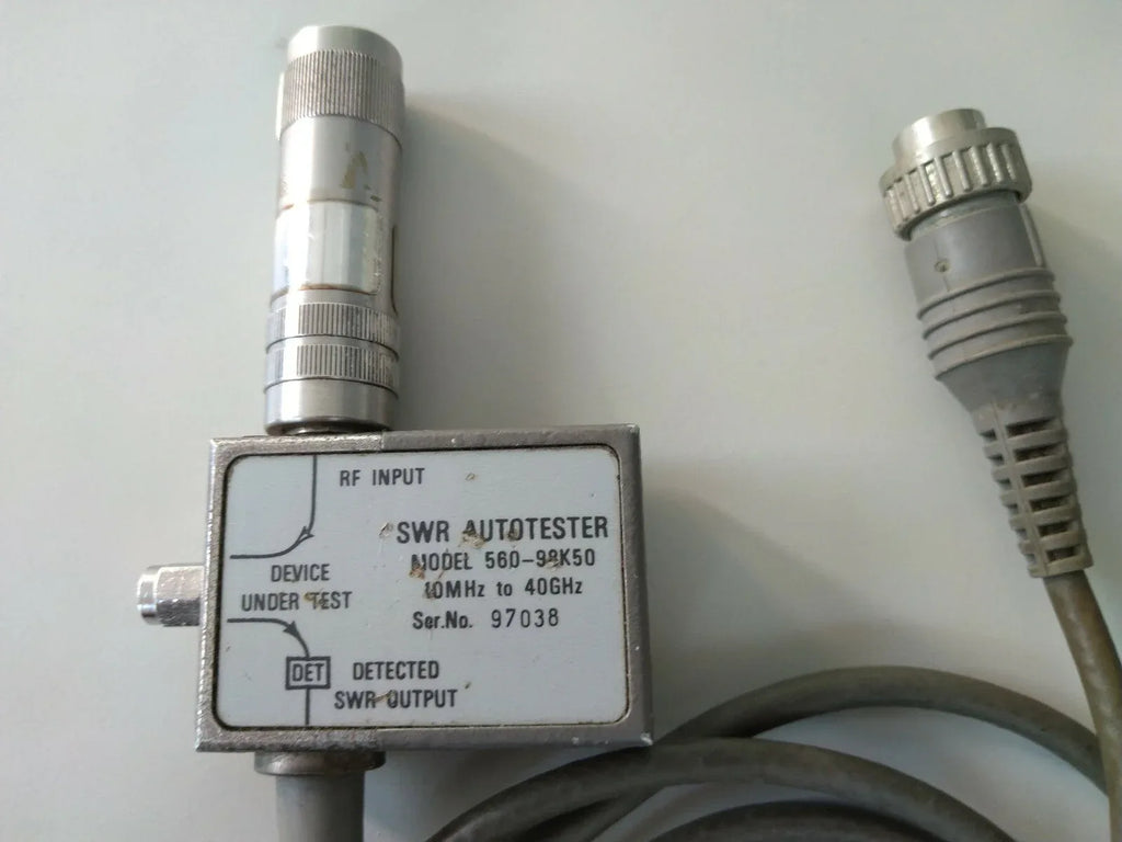 Anritsu 560-98K50 SWR Autotester 10MHz to 40GHz - ZYYKZ Test Equipment