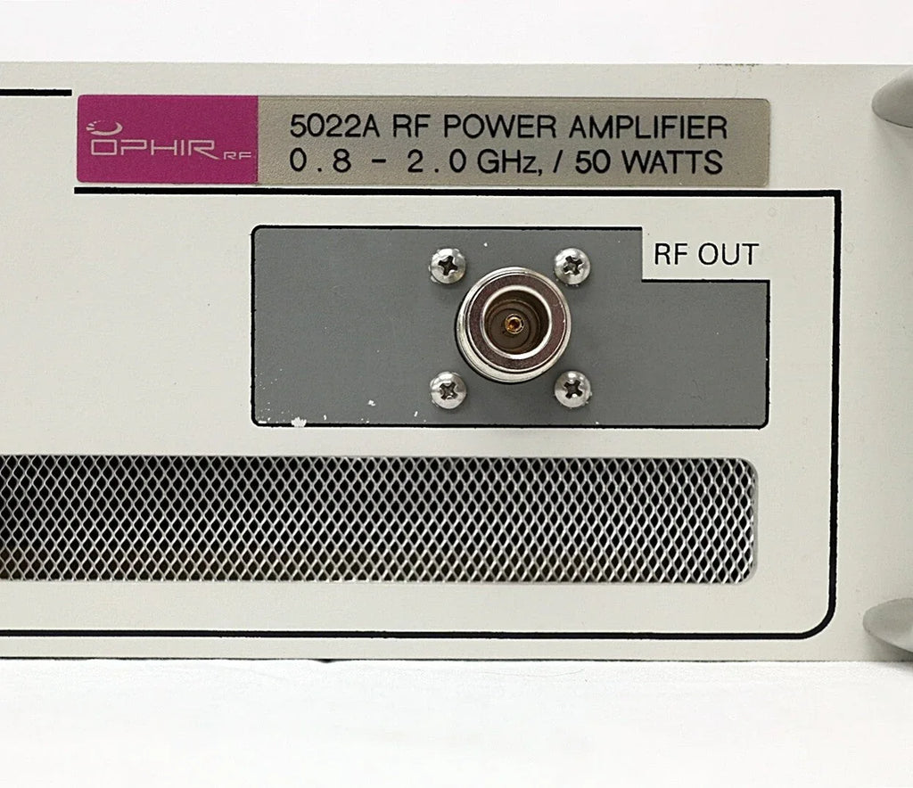 Ophir 0.8-2 GHz 50W High-Power RF Amplifier - ZYYKZ Test Equipment