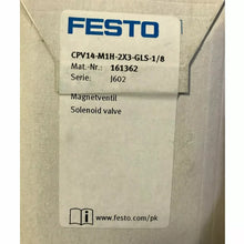 Load image into Gallery viewer, Festo CPV14-M1H-2X3-GLS-1/8 161362 Pneumatic Solenoid Valve - ZYYKZ Test Equipment