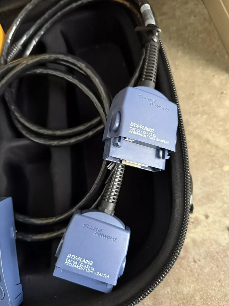 Fluke Networks DTX-1800 CableAnalyzer with SFM2, MFM2 & PLA002 Modules - ZYYKZ Test Equipment