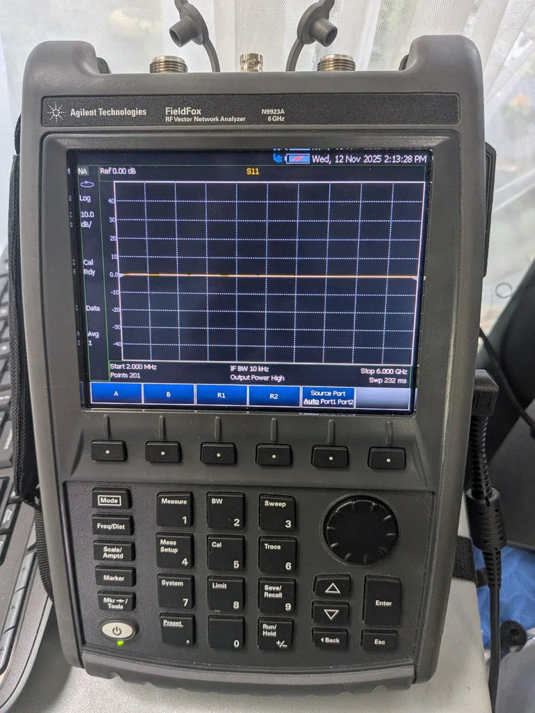 Keysight Agilent Fieldfox N9923A Calibrated Vector Network Analyzer 6 GHz - ZYYKZ Test Equipment
