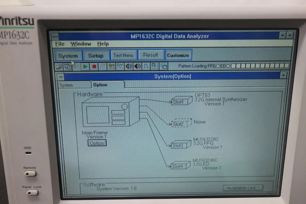 Anritsu MP1632C High-Speed Digital Data Analyzer - ZYYKZ Test Equipment