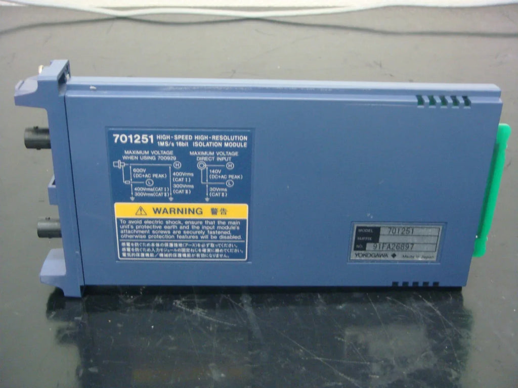 YOKOGAWA 7012-51 High-Speed Isolated Signal Module - ZYYKZ Test Equipment