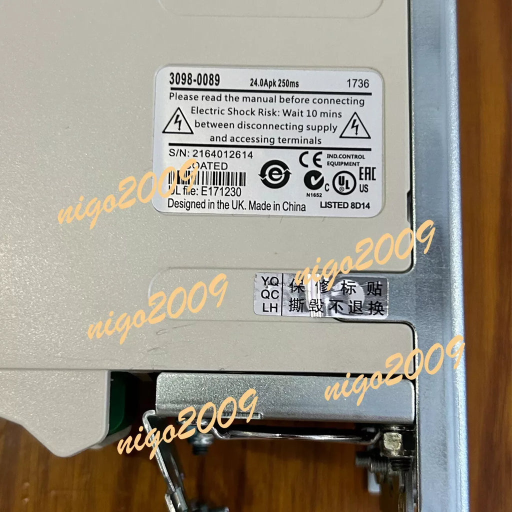 Digitax ST DST1405B 3-Phase AC Drive 9.9A - ZYYKZ Test Equipment